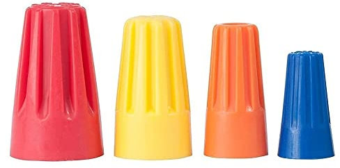 Fasizi Electrical Wire Connection Screw Twist Connector Cap 70Pcs Pack Home and Work Tools