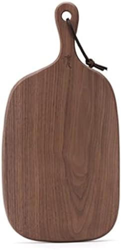 Tablas De Charcutería De Madera Reutilizables, con Asa, Bandeja para Servir, Tabla De Queso, Tabla De Cortar De Madera, Tablas para Pizza, Pan, Platos De Madera para Cena, Fácil Limpieza,Large Woo