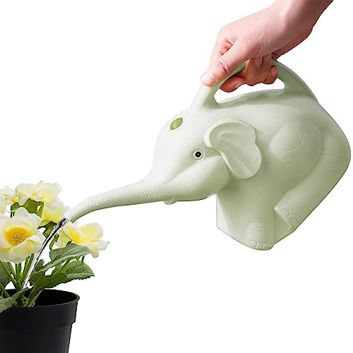 Djowyh Regadera de flores, diseño de elefante, jarra de agua de elefante, pequeña regadera, para interior y exterior, casa, jardín, flores, plantas de interior, riego, VUD4JZJ5JIUIS7