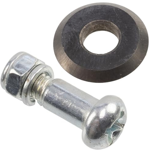 AERZETIX - C77178 - Klingenrolle Fliesenschneidemesser Ø16x6x3 mm für manuelles Fliesenschneiden - aus Stahl