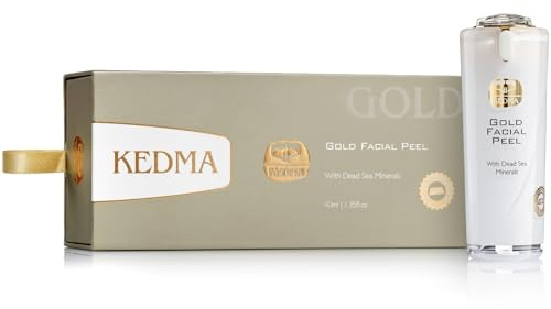 Kedma - 24K Gold Facial Peeling with Dead Sea Minerals - Exfoliating and Brightening - 40ml
