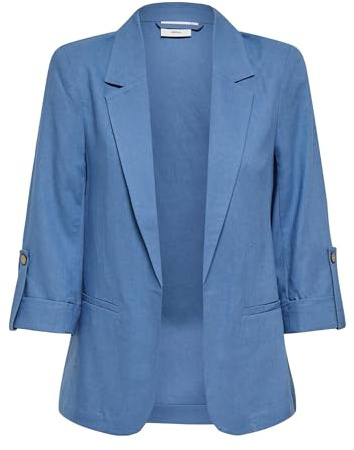 ONLY dam Onlgoa 3/4 Unline Linen Bl Blazer Cc Tlr Onlgoa 3/4 Unline Linen Bl Blazer Cc Tlr (1-pack)