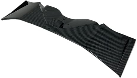 ZHAUPMCB Spoiler per Moto Adatto per Kawasaki Ninja400 2018 2019 2020 2021 2022 2023 Kit aerodinamico per alettoni Anteriori, Accessori per Spoiler Ala Aerodinamica(Carbon)