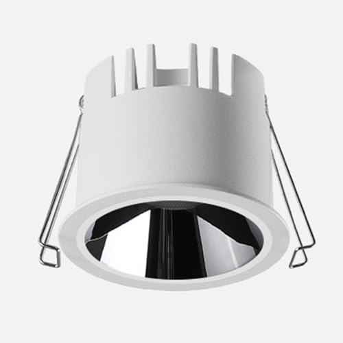 Foco de Techo LED empotrable de 8,5 cm, luz direccional para Sala de Estar, Dormitorio, Pasillo, Entrada, ángulo de Haz de 36° (Svart4000k, 10 W)
