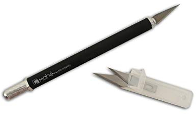 Toga Coltello di precisione, Metallo, Nero, 1 x 15 x 1 cm