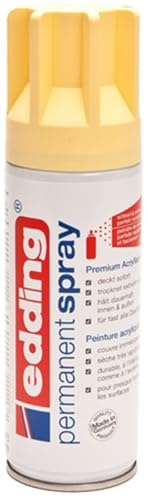 Edding Acryl-Farblack Permanentspray pastellgelb seidenmatt