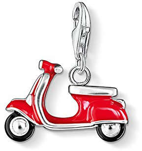 THOMAS SABO Damen Charm-Anhänger Herz Flügel Charm