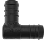 WamSter L Schlauchverbinder 90 grad Winkel -Stück Pipe Connector 18 mm Durchmesser