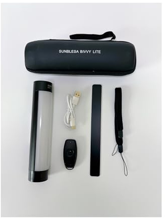 Sunblesa Magnetisk vattentät uppladdningsbar IR-fjärrkontroll karpfiske Bivvy lampa LED campinglykta 5 000 mAh powerbank nödbatterilampa utomhus arbetslampor utrustning