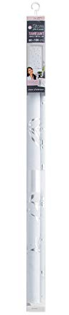 Douceur d'Intérieur, Store Tamisant (60 x 180 cm) Forelista Blanc, Polyester