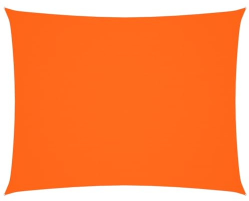 vidaXL Sonnensegel Oxford-Gewebe Rechteckig 4x5 m Orange