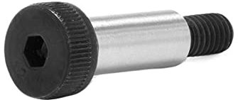 BELLAY 2/1 Stück M5 M6 M8 12,9 Grade Sechskant Innensechskant Schulterschraube Inbus Innensechskant Höhenbegrenzung Rollenlagerschraube Stopfschraube (Size : 10 x M8 x 90 (1pcs))