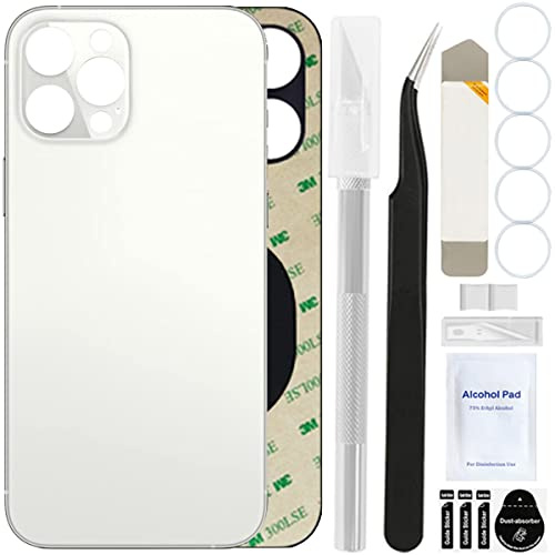 ZHUROUPU Téléphone Kit de Remplacement en Verre arrière arrière