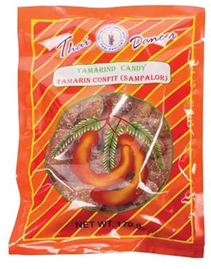 Caramelos de Tamarindo con Chile Pack 2x170 g Caramelo Duro Agridulce Picante Snack Exótico de Tailandia para Compartir
