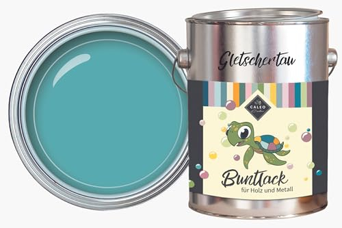 Caleo Color Lack GLETSCHERTAU Türkis, 0,68 Liter - ökologischer Lack für Möbel - natürlich, lösemittelfrei, spielzeugtauglich