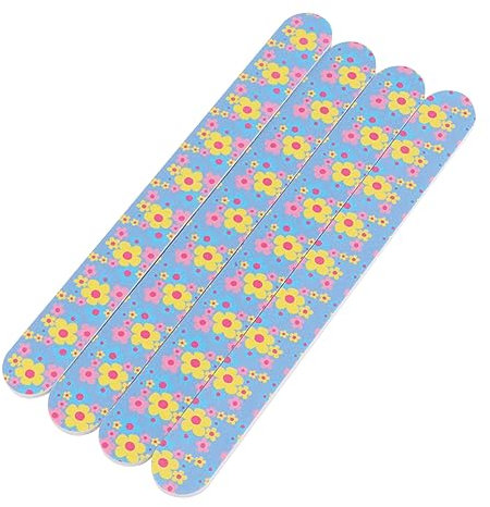 FOMIYES 20pcs Manicure Nail File Grinding Bar Sanding Bands for Nail Art Surface Sanding