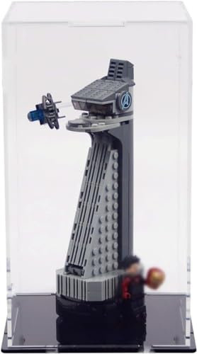 Vitrine Acryl Kompatibel Mit 40334 Turm Bausteinmodell, Staubdichte Sammlervitrine (Nur Vitrine) 3mm