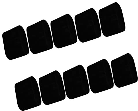 HOOTNEE 10stücke Schmuck Display Kissen Für Armbänder Uhren Und Ketten Flannelette Organizer Schwarz Präsentation Ihrer Accessoires