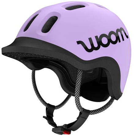 woom Ready Kinderhelm – Kinder Fahrradhelm mit Visier und Aufprallschutz – Komfortabler Fahrradhelm für Kinder für Jungen & Mädchen – Verstellbarer Helm für Kinder