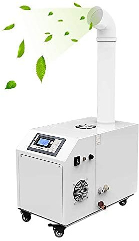 Industrial Humidifier, Whole House Commercial Humidifier for 30-50㎡ Areas, Ideal for Supermarkets and Catering, Enhances Vegetable and Fruit Freshness