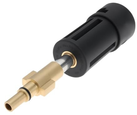 ECSiNG Adaptateur de connexion pour machine de nettoyage haute pression compatible avec lance Karcher compatible avec le nettoyeur haute pression Stanley