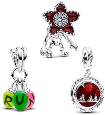 PHCLASY 3 Stücke Charm Anhänger Bead für Europas Armband Bead Charms für Damen