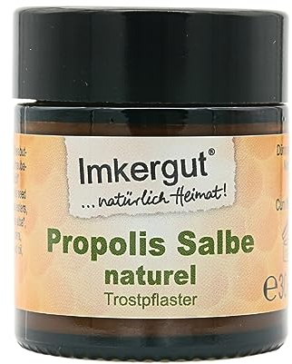 Propolis Salbe | mit 5-6% Propolis | vom Imker | 100% Natur, 30 ml Tiegel, Imkergut