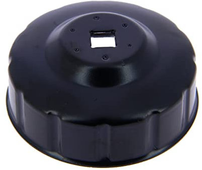 Precision Steel clé à Cloche pour Filtre à Huile E76, Noir