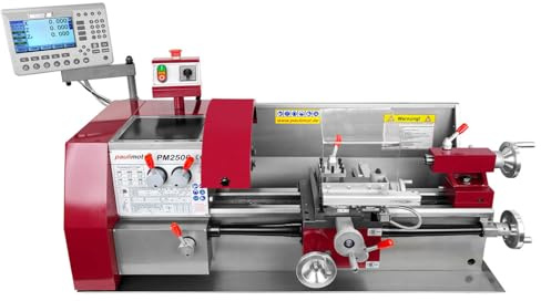 PAULIMOT Drehmaschine PM2500 mit 400 Volt Motor und Messsystem