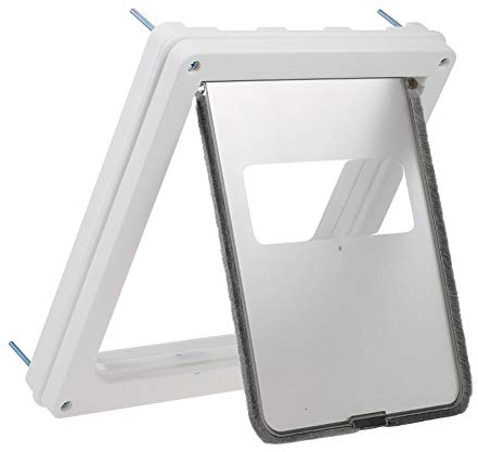 YTLJJ Gattaiola per Gatti Porta per Gatti E Cani Entrata E Uscita Controllabile,per Finestra di Sicurezza Porta Bloccabile Basculante con Blocco A 2 Vie,Facile da Installare Bassa,L