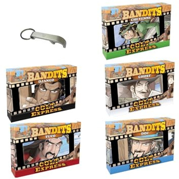 Blumie Shop Colt Express 5 bandits versión francesa