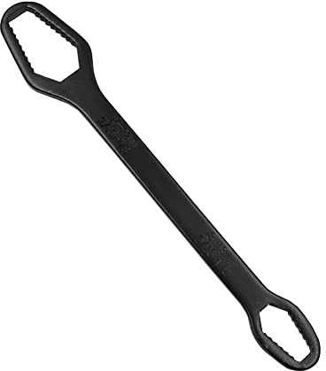 Asudaro Multifunktionaler Doppelkopfschlüssel Maulschlüssel 8‑22 mm Doppelkopf-Ratschenschlüssel Einstellbarer Selbstspannender Ringschlüssel für Reparaturen zu Hause/Auto/Fahrrad/Motorrad