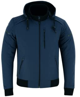 BLACKWILD Motorradjacke Herren | City Street CE-zertifiziert Protektorenjacke | Leicht und Atmungsaktiv Motorradjacke Herren
