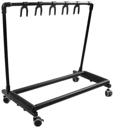 Multifunktionaler Gitarrenständer, Mehrere Gitarrenständer, Gitarrenständer, Mehrere Gitarren-Präsentationsständer, Bassgitarrenhalter, Gitarrenständer für Räder, für Ladenregale