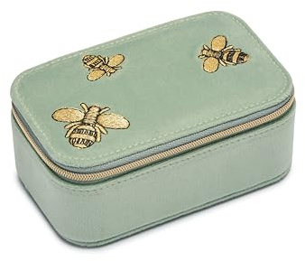 Estella Bartlett Mini boîte à bijoux en velours Motif abeilles dispersées
