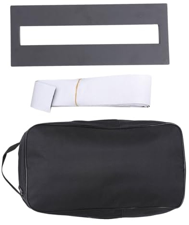 UPKOCH E-gitarren Pedalboard Satz mit Halterung aus Rostfreiem Stahl Schwarzes Oxford Case für Effektpedale Montagehalterung für Gitarreneffekt Netzteile