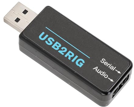 Interfaz de Modos Digitales Integrada para Radioaficionados, Tarjeta de Sonido y Puerto Serie 2 en 1, Interfaz de Modos Digitales Integrada con Códec de Sonido Incorporado