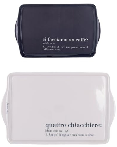 Set 2 vassoi in melammina, Victionary