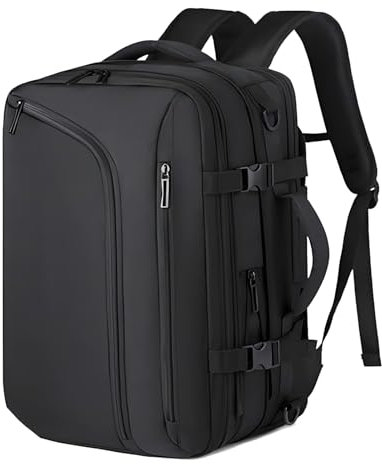 Sacquage De Voyage À L'aspirateur - Sac À Dos De Commerce Léger | Bacpack Élargi Avec Compression Sous Vide | Sac À Dos Étanche Et Économiseur D'espace | Flight Flight Approuvé Des Bagages À Main Pour