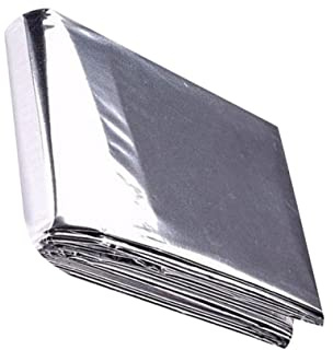 Toddmomy Pellicola Riflettente Mylar Argentata per Serra e Giardino Film Riflettente Alta Efficienza per Crescita Piante e Protezione Esterni Leggera e Pieghevole per Uso Multifunzionale al
