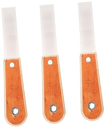 jojofuny 10pcs Polished Steel Putty Cutter with Handles Durable Drywall Finishing Scrapers for House Decoration and Industrial Construction Spatulas Painters Tool