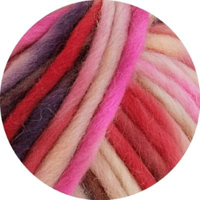 Lana Grossa Confetti 17 - Rosa/Pink/Fuchsia/Lachs/Grège/Pflaume