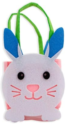 Oster-Geschenktüten mit Hasen-Motiv, buntes Geschenk, geeignet für Eieraufbewahrung und Festivalbedarf