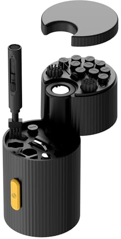 Kit de nettoyage multifonction avec mini aspirateur, brosse pour clavier et stylo de nettoyage pour écouteurs pour appareils électroniques et gadgets