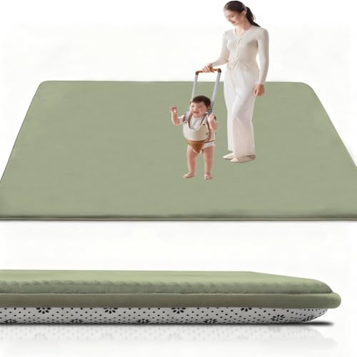 RxueSug Alfombra Infantil Alfombra habitación Infantil 80 x 100 cm Alfombra Juego Pelo Corto Alfombra para Niños Antideslizante, Alfombra Bebe Acolchada, Alfombra Infantil Lavable Tatami Bebe