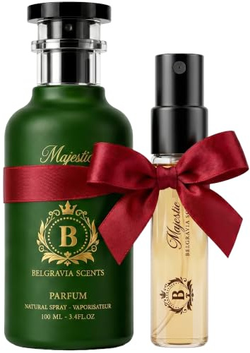 Belgravia Scents Majestic Unisex Eau De Parfum 100ml (3.4 oz) - Long-Lasting Fragrance For Men & Women Premium Oil-Based Vanilla & Agarwood Cologne With Musk & Sandalwood Luxury Arabian Perfume EDP