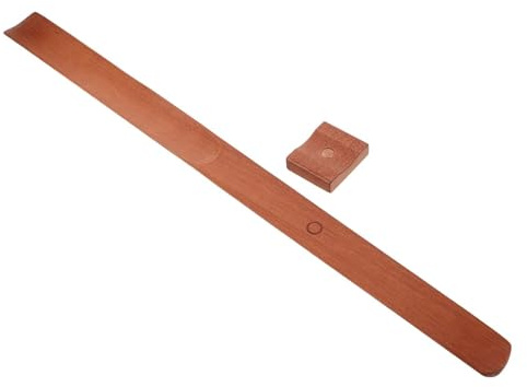 minkissy Calzascarpe in Legno Manico lungo 55 Cm e Magnetico, Calzascarpe per Anziani e Donne Incinte, Ausilio per Scarponi da Sci e Uso Quotidiano, Pratica Impugnatura Ergonomica