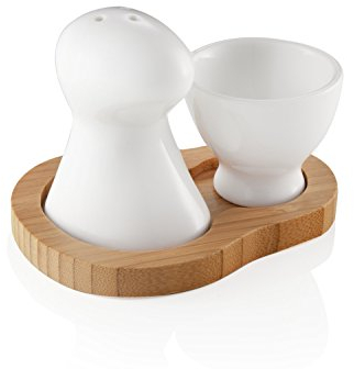BRANDANI 56873 Bianco saliera e pepiera