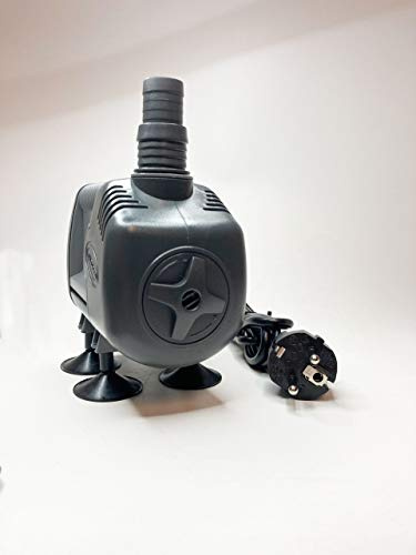 Zimmerbrunnenpumpe Sicce Syncra Silent 2.0 Wasserpumpe (32W, 2150 l/h, 2,0 m Förderhöhe), hochwertige Qualitätspumpe aus Italien, Pumpe für Ihren Zimmerbrunnen