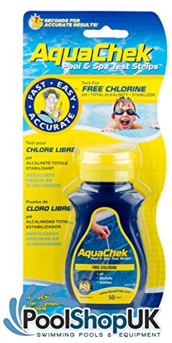 Swimming Pool & Spa 4 Way Test Strips Aquacheck